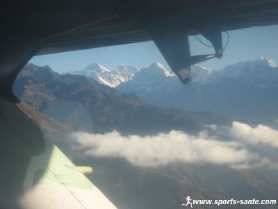 Photo de l'Everest vu d'avion
