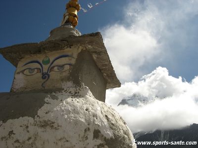 Photo de chorten à Dingboche