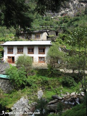Photo de village népalais