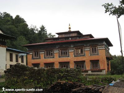 Photo du monastère de Sallery au Népal