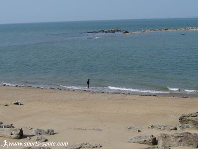 Photo du rocher du Cob à Noirmoutier