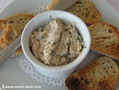 Photo de rillettes de saumon