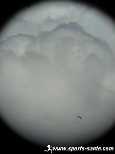 Photo de parapente vue du ciel