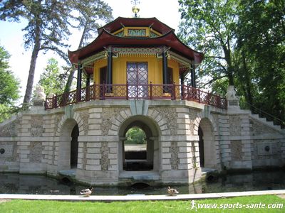 Photo de la salle basse du pavillon chinois