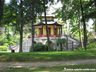 Photo du pavillon chinois à l'Isle Adam