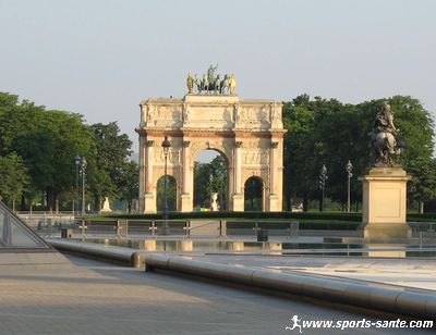 Photographie arc du Louvre à paris