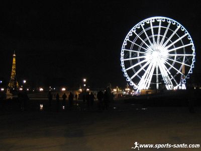 Photo de la roue place de la Concorde