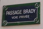 Le passage Brady dans le X ème arrondissement de Paris