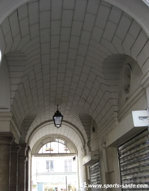 Photo des voûtes du passage de l'industrie à paris