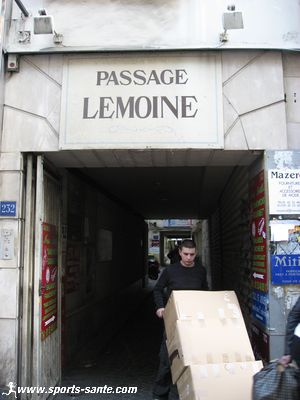 Le passage Lemoine dans le deuxième arrondissement de Paris