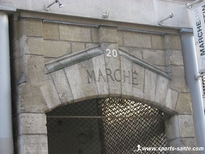 Photo des restes du marché St Martin à Paris