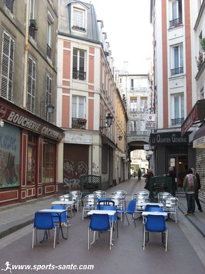 Photo du passage du marché St Martin à Paris
