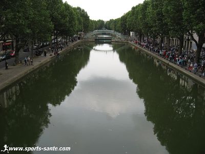 Photo du canal Saint Martin Paris