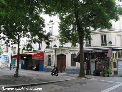 Photo de la place Sainte Marthe Paris