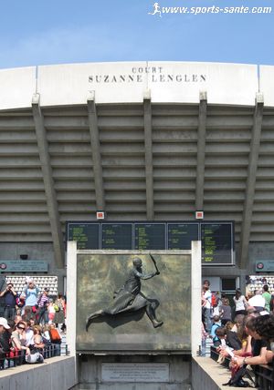 Roland Garros : le cours Suzanne Lenglen