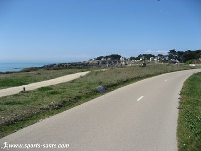 La côte sauvage du Pouliguen au Croisic (Loire Atlantique)