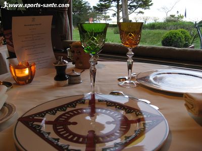 Photo de table de restaurant