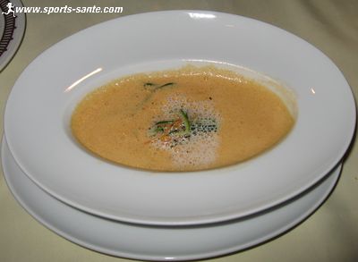 Photo de soupe d'araignée de mer