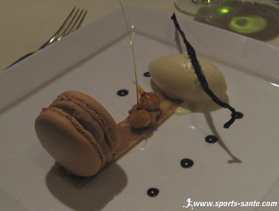 Photo de macaron au pralin