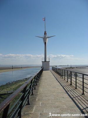 Photo de la jetée au Pouliguen
