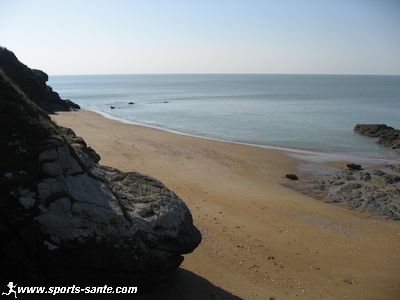 Balade sur le chemin côtier de la Côte de Jade à Pornic