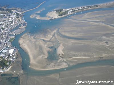 Photo aérienne du Grand Traict au Croisic