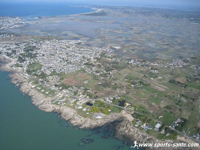Photo aérienne de la rade du Croisic