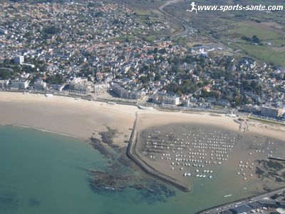 Photo de la côte d'amour à Pornichet