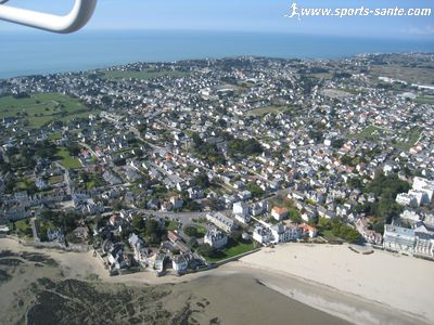 Vue aérienne du Pouliguen