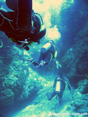 Plongée depuis l'île de Cozumel au Mexique : Palancar caves