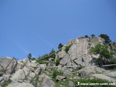 Photo de parc aventure en Pyrénées orientales