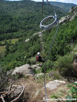 Photo de tyrolienne