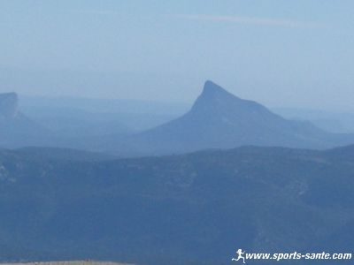Photo du pic saint Loup en Hérault