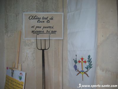 Exposition au château de Cassan