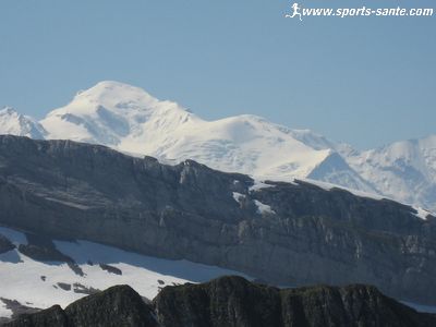 Image du Mont Blanc et Dents d'Oddaz