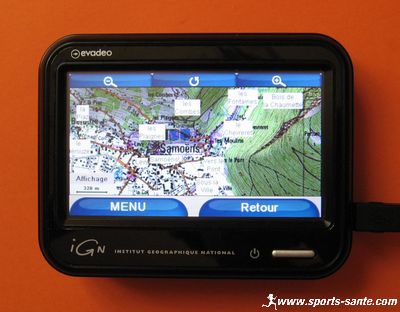 Photo GPS de randonnée