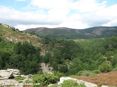 Randonnée descente de La Colombière par La Fage dans l'Hérault en Languedoc