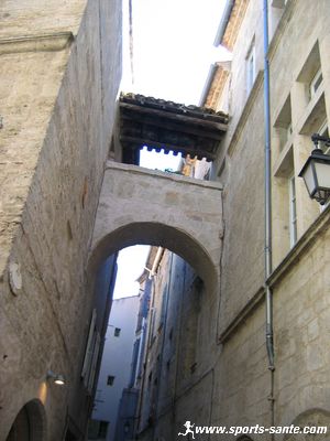 Photo de vieux quartier à Pézenas