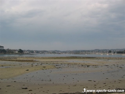 photo de la vasière du Cap Coz et Port la forêt