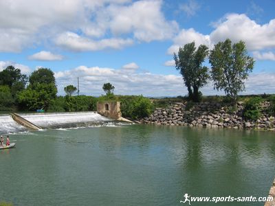 Photo des berges de l'hérault