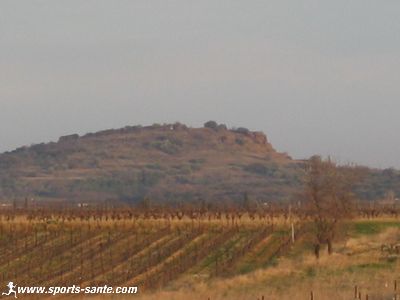 Image du volcan Mont Ramus dans l'Hérault