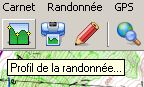 Outil topo rando