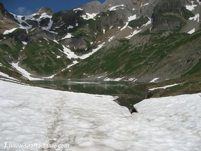 Photo du lac de la Vogealle