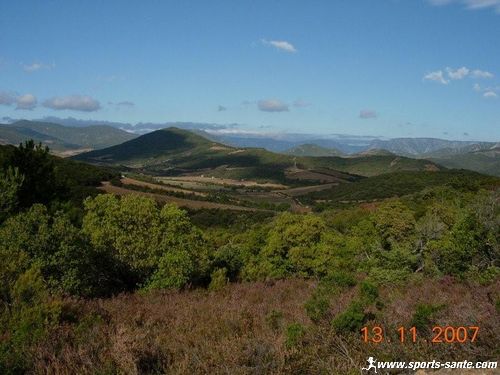Vue du col de la maurerie (Hérault)