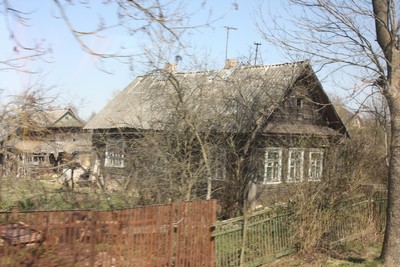 Photo d'izba en Russie