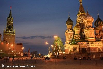 Image de la place rouge à Moscou