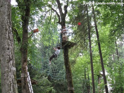 Photo de filet pour saut de tarzan
