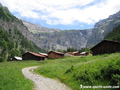 Photo des chalets des Fonts à Sixt