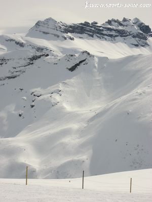 La combe de Gers et le gîte du Lac de Gers (Samoëns)