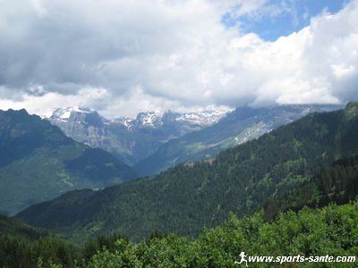 Photo du Tenneverge et du Fer à cheval à Sixt